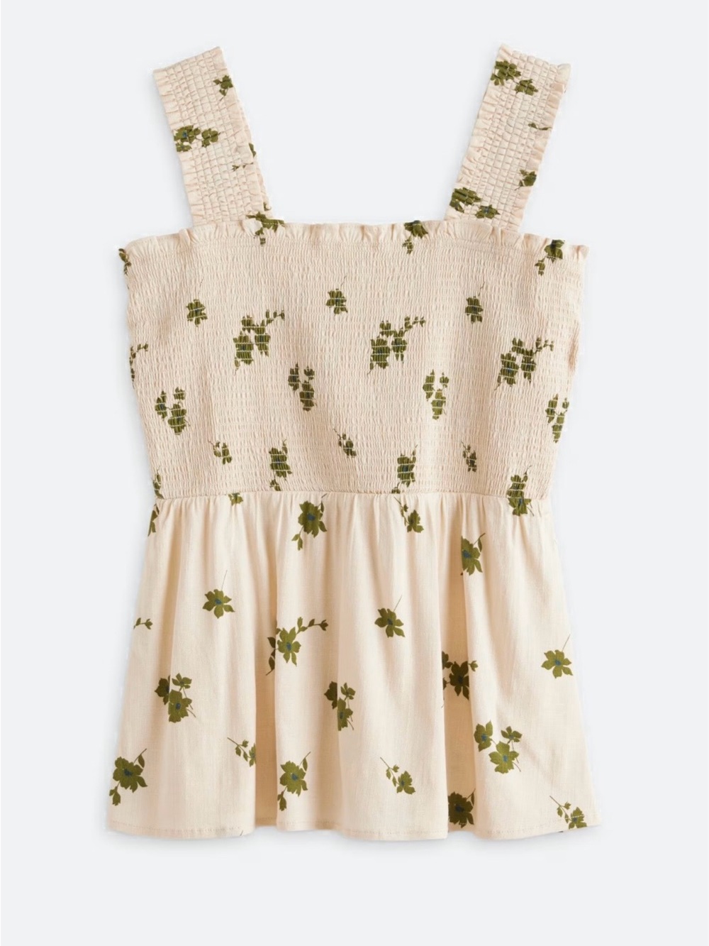 Flirty Floral Tank Top 💚